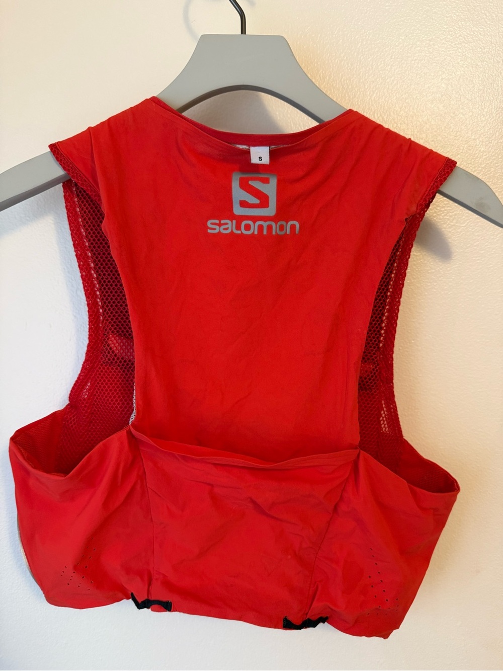 S/LAB Salomon Red Trail Running or Marathon Vest with pockets - Picture 5 of 6